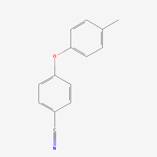4-(4-methylphenoxy)benzonitrile (CAS: 37563-42-1) - Chemical Structure and Molecular Formula 
