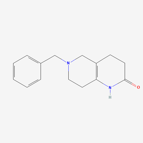 6-benzyl-1,3,4,5,7,8-hexahydro-1,6-naphthyridin-2-one (CAS: 210539-03-0) - Related Chemical Product