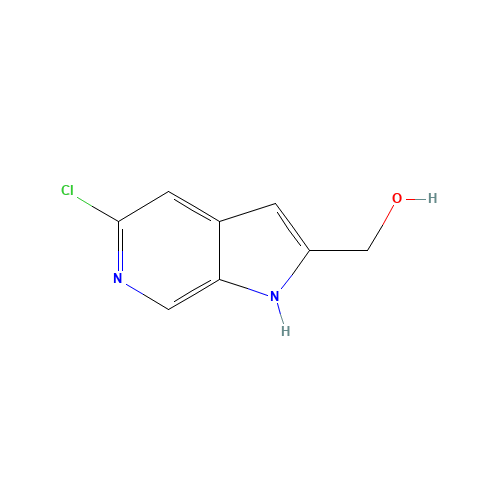 (5-chloro-1H-pyrrolo[2,3-c]pyridin-2-yl)methanol (CAS: 867036-42-8) - Related Chemical Product