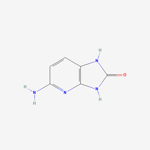 5-amino-1,3-dihydroimidazo[4,5-b]pyridin-2-one (CAS: 40851-87-4) - Chemical Structure and Molecular Formula 