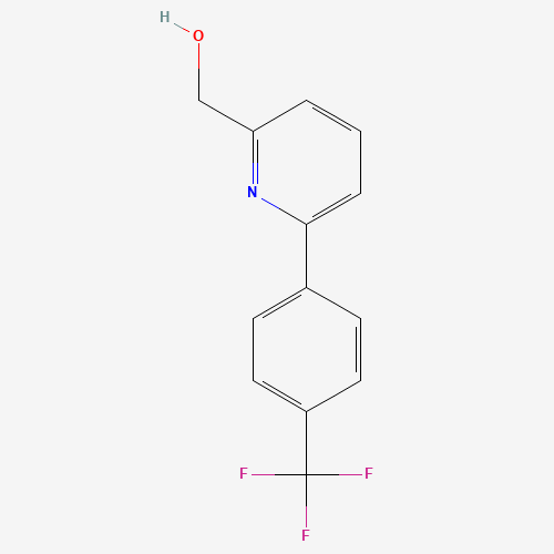 [6-[4-(trifluoromethyl)phenyl]pyridin-2-yl]methanol (CAS: 648439-11-6) - Related Chemical Product