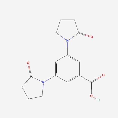 3,5-bis(2-oxopyrrolidin-1-yl)benzoic acid (CAS: 537657-84-4) - Related Chemical Product