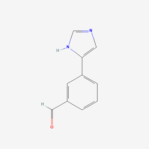 3-(1H-imidazol-5-yl)benzaldehyde (CAS: 179056-81-6) - Related Chemical Product