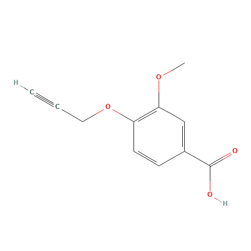 3-methoxy-4-prop-2-ynoxybenzoic acid (CAS: 85680-64-4) - Related Chemical Product
