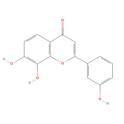 7,8-dihydroxy-2-(3-hydroxyphenyl)chromen-4-one (CAS: 137502-84-2) - Related Chemical Product