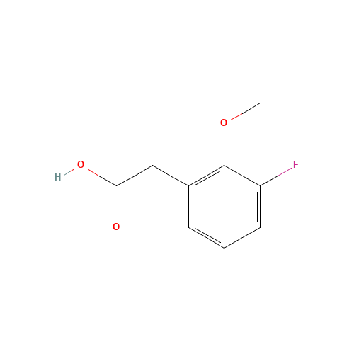 2-(3-fluoro-2-methoxyphenyl)acetic acid (CAS: 1017778-30-1) - Related Chemical Product