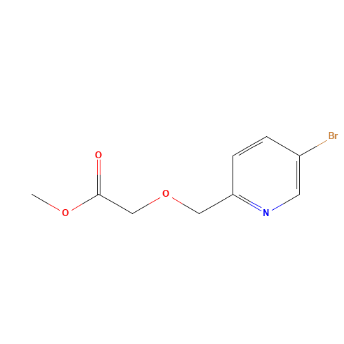 methyl 2-[(5-bromopyridin-2-yl)methoxy]acetate (CAS: 1419602-96-2) - Related Chemical Product