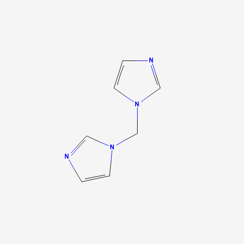 1-(imidazol-1-ylmethyl)imidazole (CAS: 84661-56-3) - Chemical Structure and Molecular Formula 