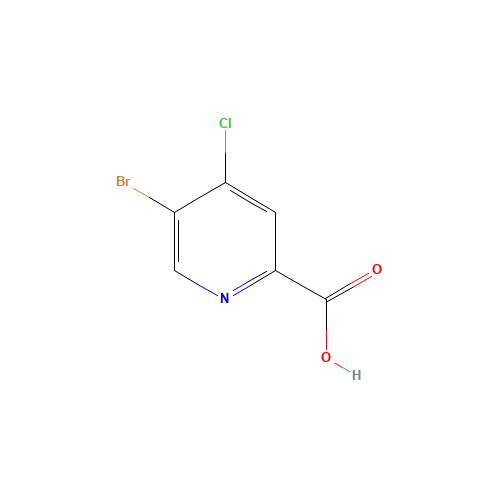 5-bromo-4-chloropyridine-2-carboxylic acid (CAS: 1060802-25-6) - Related Chemical Product