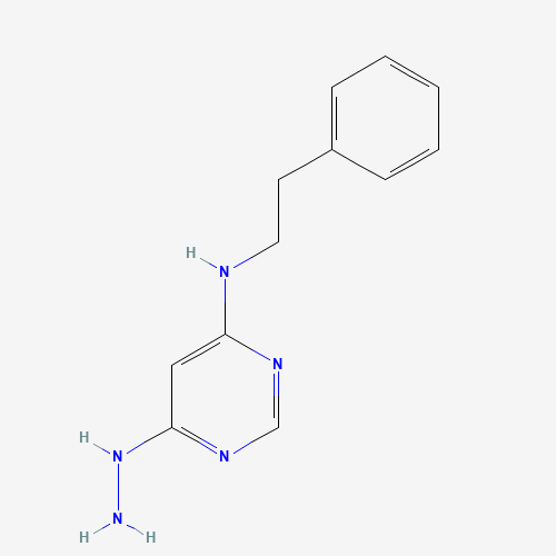 6-hydrazinyl-N-(2-phenylethyl)pyrimidin-4-amine (CAS: 1463509-51-4) - Related Chemical Product