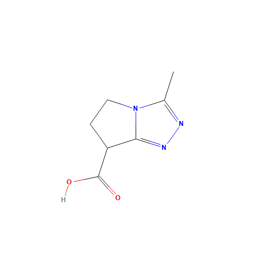 3-methyl-6,7-dihydro-5H-pyrrolo[2,1-c][1,2,4]triazole-7-carboxylic acid (CAS: 1190392-04-1) - Related Chemical Product