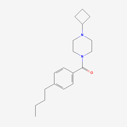 (4-butylphenyl)-(4-cyclobutylpiperazin-1-yl)methanone (CAS: 1000405-06-0) - Related Chemical Product
