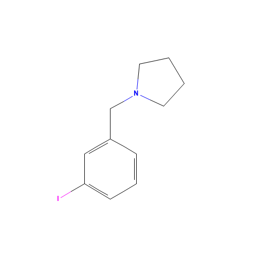 1-[(3-iodophenyl)methyl]pyrrolidine (CAS: 884507-44-2) - Related Chemical Product