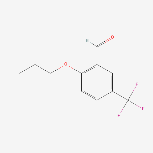2-propoxy-5-(trifluoromethyl)benzaldehyde (CAS: 472809-74-8) - Related Chemical Product