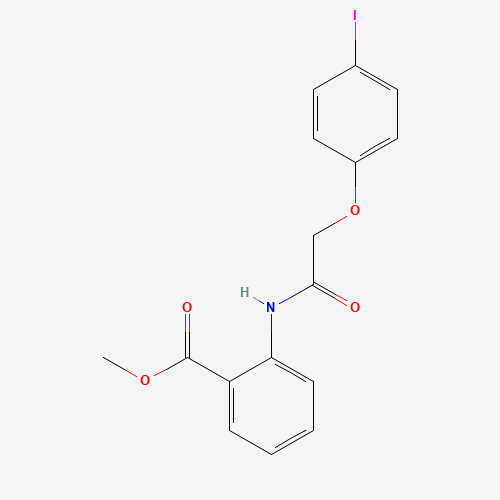 methyl 2-[[2-(4-iodophenoxy)acetyl]amino]benzoate (CAS: 713499-01-5) - Related Chemical Product