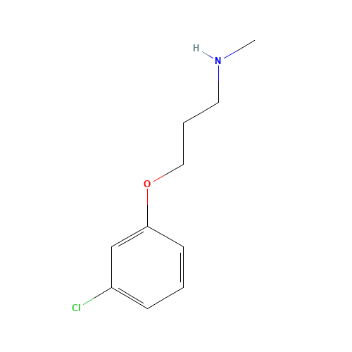 3-(3-chlorophenoxy)-N-methylpropan-1-amine (CAS: 361395-22-4) - Related Chemical Product