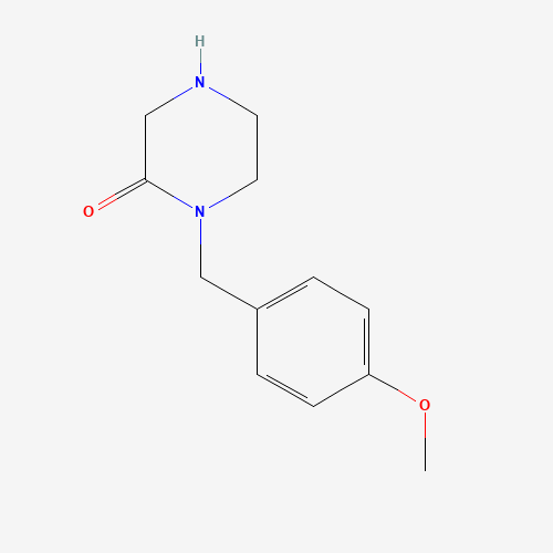 1-[(4-methoxyphenyl)methyl]piperazin-2-one (CAS: 893747-38-1) - Related Chemical Product