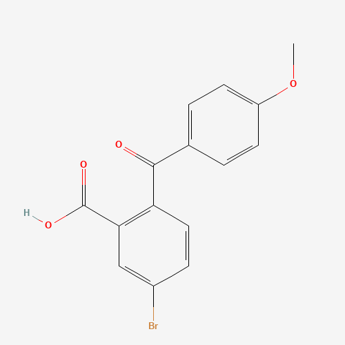 5-bromo-2-(4-methoxybenzoyl)benzoic acid (CAS: 874113-02-7) - Related Chemical Product