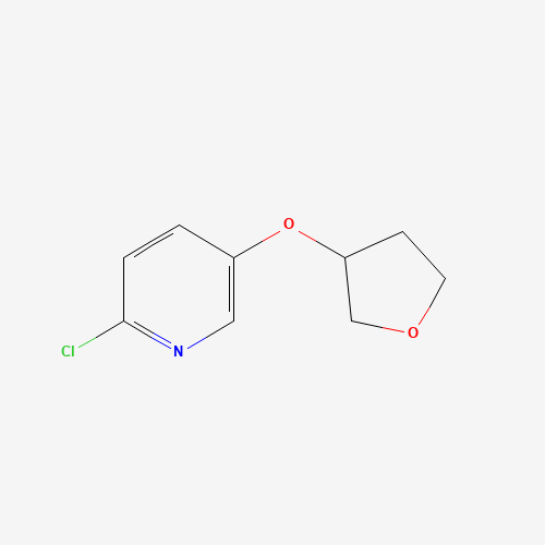 2-chloro-5-(oxolan-3-yloxy)pyridine (CAS: 1204483-97-5) - Related Chemical Product