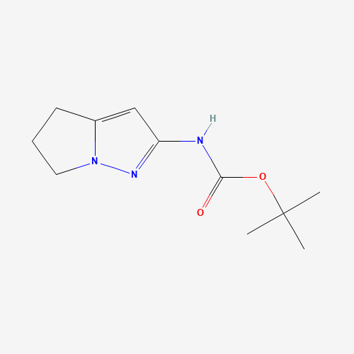 tert-butyl N-(5,6-dihydro-4H-pyrrolo[1,2-b]pyrazol-2-yl)carbamate (CAS: 1433859-99-4) - Related Chemical Product