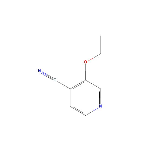 3-ethoxypyridine-4-carbonitrile (CAS: 78790-86-0) - Chemical Structure and Molecular Formula 