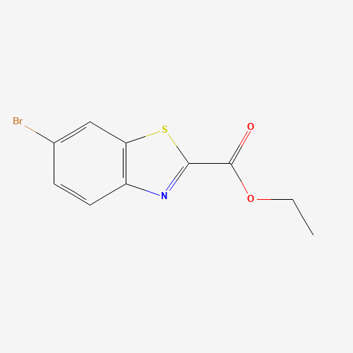 ethyl 6-bromo-1,3-benzothiazole-2-carboxylate (CAS: 1188024-51-2) - Chemical Structure and Molecular Formula 