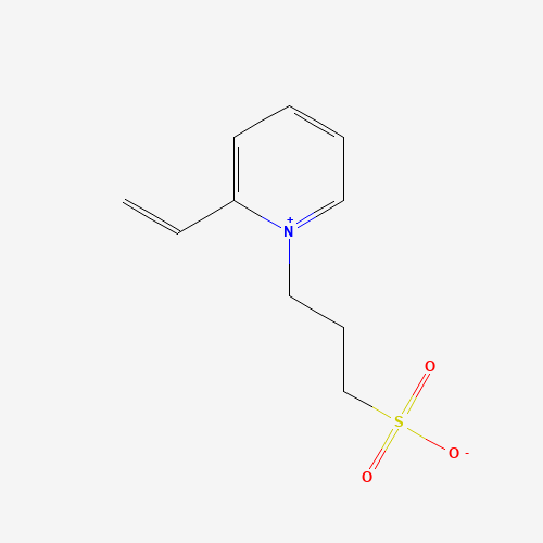 3-(2-ethenylpyridin-1-ium-1-yl)propane-1-sulfonate (CAS: 6613-64-5) - Chemical Structure and Molecular Formula 