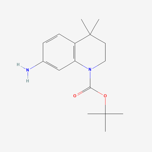 tert-butyl 7-amino-4,4-dimethyl-2,3-dihydroquinoline-1-carboxylate (CAS: 873056-12-3) - Related Chemical Product