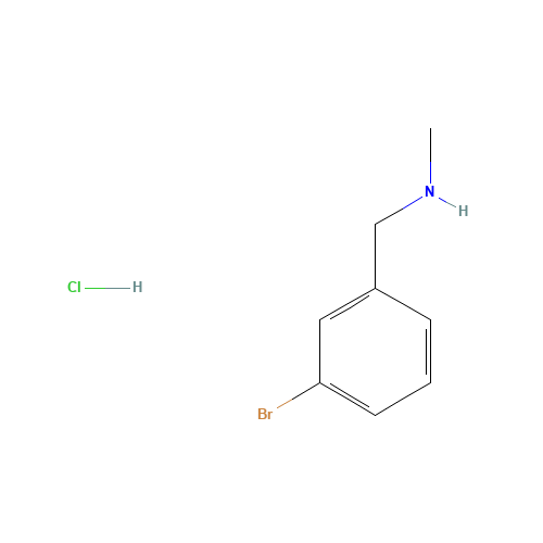 1-(3-bromophenyl)-N-methylmethanamine;hydrochloride (CAS: 90389-51-8) - Related Chemical Product