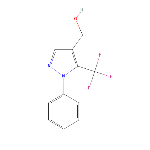 [1-phenyl-5-(trifluoromethyl)pyrazol-4-yl]methanol (CAS: 957205-65-1) - Related Chemical Product