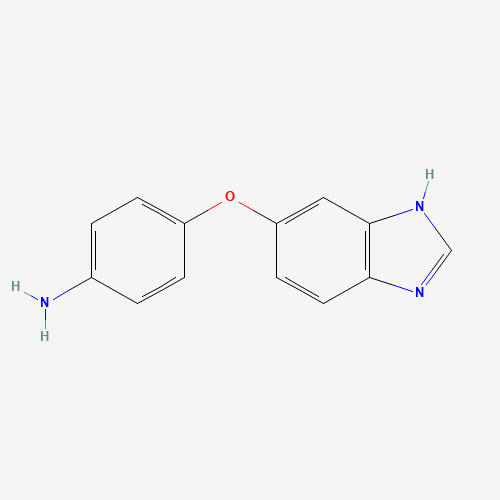 4-(3H-benzimidazol-5-yloxy)aniline (CAS: 317830-22-1) - Related Chemical Product