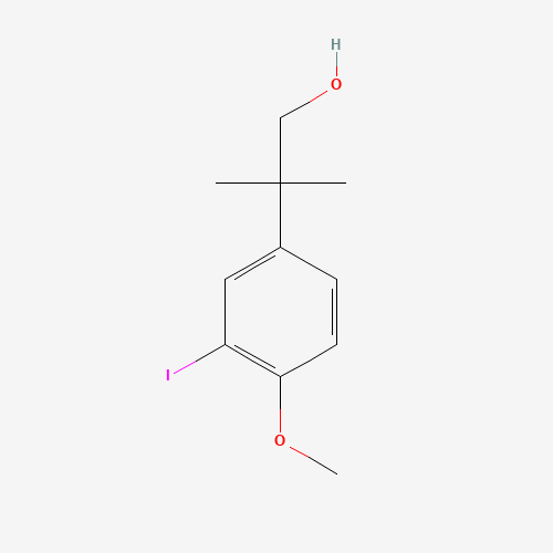 2-(3-iodo-4-methoxyphenyl)-2-methylpropan-1-ol (CAS: 944280-13-1) - Related Chemical Product