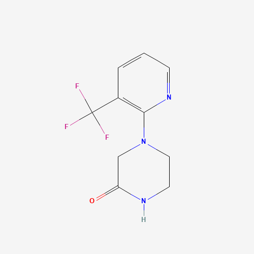 4-[3-(trifluoromethyl)pyridin-2-yl]piperazin-2-one (CAS: 683242-14-0) - Related Chemical Product