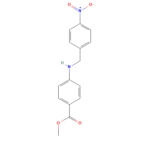 methyl 4-[(4-nitrophenyl)methylamino]benzoate (CAS: 67490-42-0) - Related Chemical Product