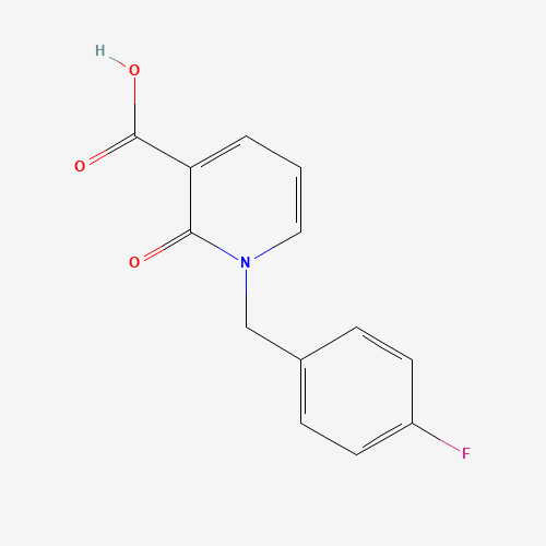 1-[(4-fluorophenyl)methyl]-2-oxopyridine-3-carboxylic acid (CAS: 66158-41-6) - Related Chemical Product