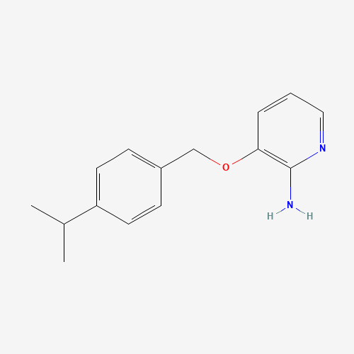 3-[(4-propan-2-ylphenyl)methoxy]pyridin-2-amine (CAS: 1039861-68-1) - Related Chemical Product