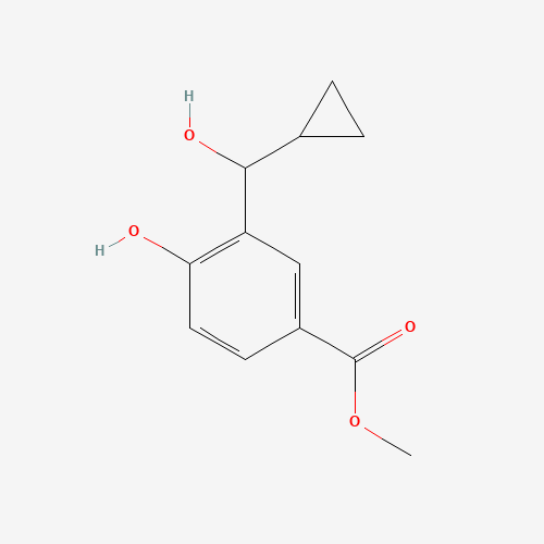 methyl 3-[cyclopropyl(hydroxy)methyl]-4-hydroxybenzoate (CAS: 1142226-84-3) - Related Chemical Product