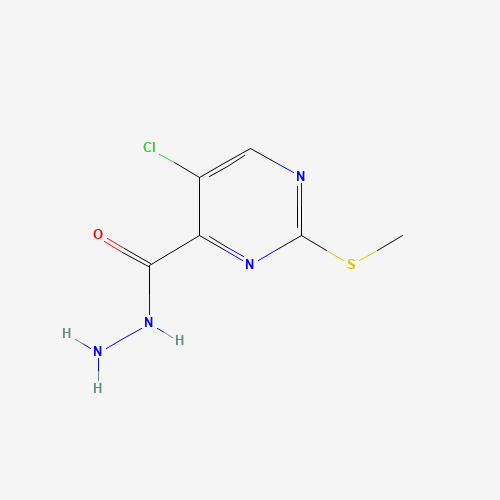 5-chloro-2-methylsulfanylpyrimidine-4-carbohydrazide (CAS: 893442-17-6) - Related Chemical Product