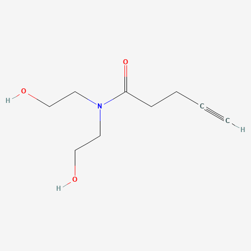 N,N-bis(2-hydroxyethyl)pent-4-ynamide (CAS: 1444123-24-3) - Related Chemical Product