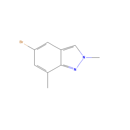 5-bromo-2,7-dimethylindazole (CAS: 1146637-10-6) - Related Chemical Product