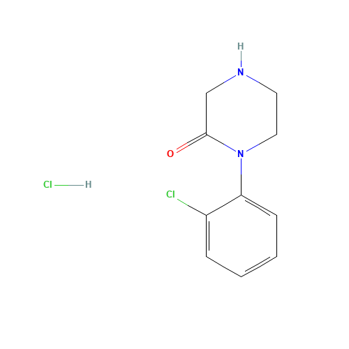 1-(2-chlorophenyl)piperazin-2-one;hydrochloride (CAS: 1146411-40-6) - Related Chemical Product