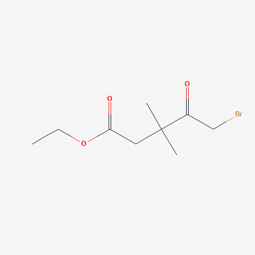 ethyl 5-bromo-3,3-dimethyl-4-oxopentanoate (CAS: 197234-17-6) - Related Chemical Product