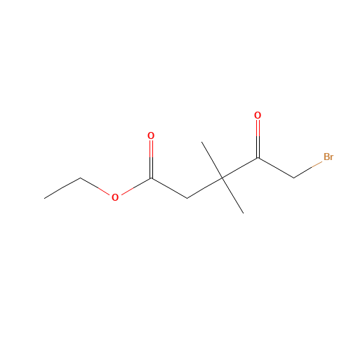 ethyl 5-bromo-3,3-dimethyl-4-oxopentanoate (CAS: 197234-17-6) - Related Chemical Product