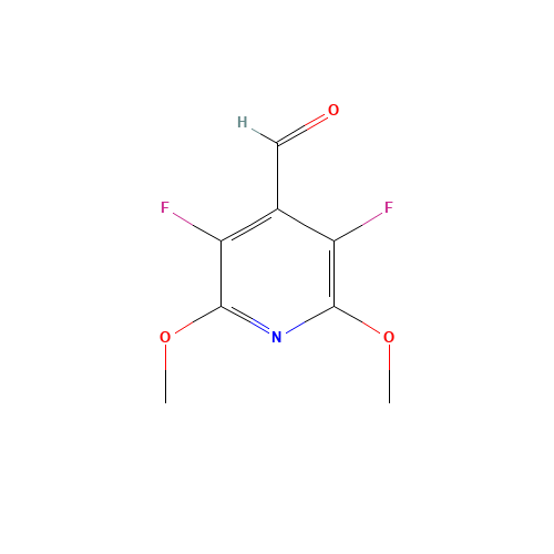 3,5-difluoro-2,6-dimethoxypyridine-4-carbaldehyde (CAS: 1453211-62-5) - Related Chemical Product