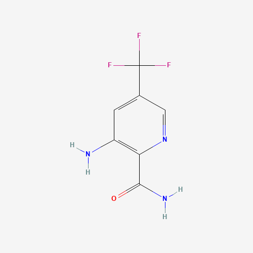 3-amino-5-(trifluoromethyl)pyridine-2-carboxamide (CAS: 1429870-19-8) - Related Chemical Product