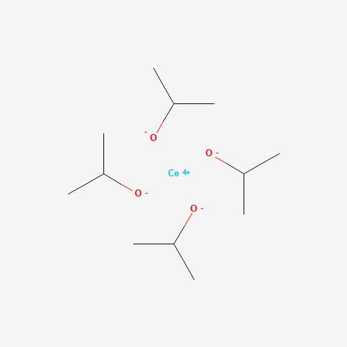 cerium(4+);propan-2-olate (CAS: 63007-83-0) - Chemical Structure and Molecular Formula 