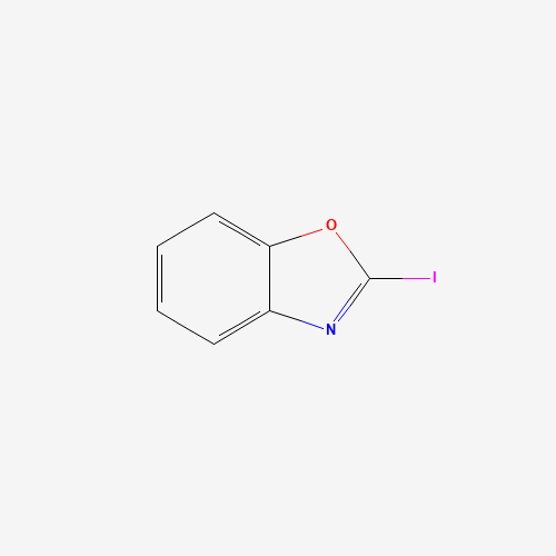 2-iodo-1,3-benzoxazole (CAS: 102675-92-3) - Chemical Structure and Molecular Formula 