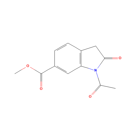 methyl 1-acetyl-2-oxo-3H-indole-6-carboxylate (CAS: 676326-36-6) - Related Chemical Product