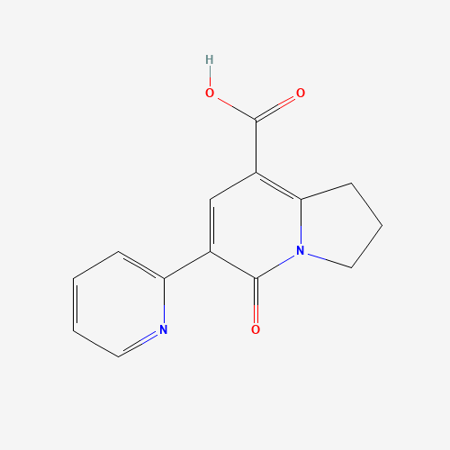 5-oxo-6-pyridin-2-yl-2,3-dihydro-1H-indolizine-8-carboxylic acid (CAS: 939411-22-0) - Related Chemical Product