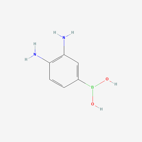 (3,4-diaminophenyl)boronic acid (CAS: 1233693-23-6) - Related Chemical Product